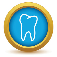 Gold tooth icon