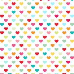 Herzen Bunt Pattern