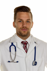 Fototapeta premium Junger Arzt