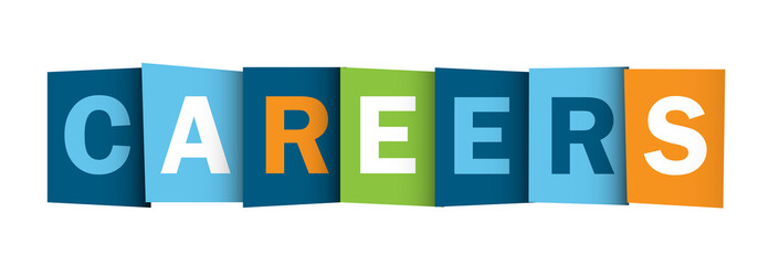 "CAREERS" icon (vacancies cv jobs offers search apply now)