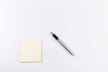 Stift und Notizzettel