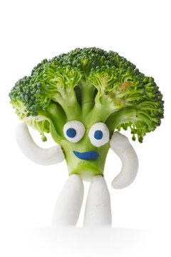 Broccoli mascot