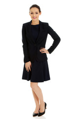 Fototapeta premium Beautiful businesswoman in formal suit.
