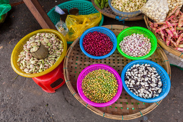 Auf dem Markt in Vietnam