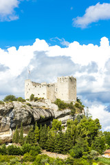 Fototapeta premium ruins of castle in Vaison-la-Romaine, Provence, France