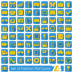 Set of fashion icons