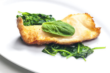 trout in beer batter