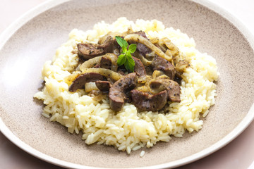 pork kidney with rice