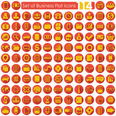 Set of business icons