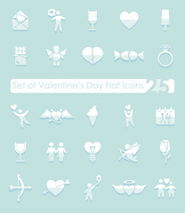 Set of Valentine's Day icons
