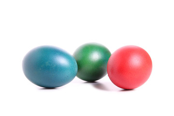 Colorful Easter eggs