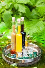liqueur - Likör im Grünen