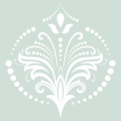 Orient Abstract Vector Pattern