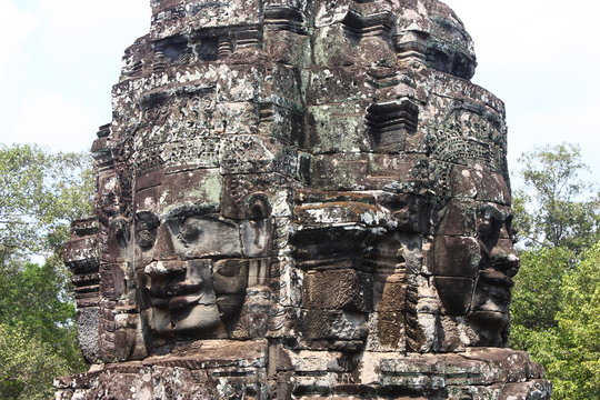 Tempio Bayon Angkor Thom