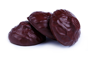 Covered zephyr on a white background.