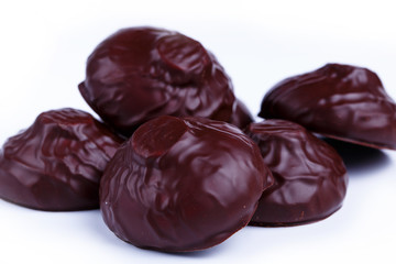 Covered zephyr on a white background.