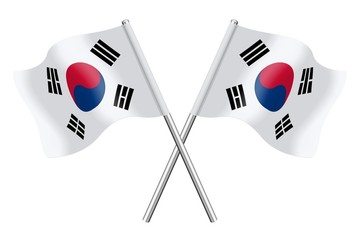 Flags of South Korea