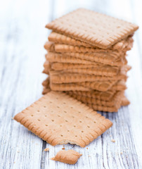 Portion of Butter Biscuits
