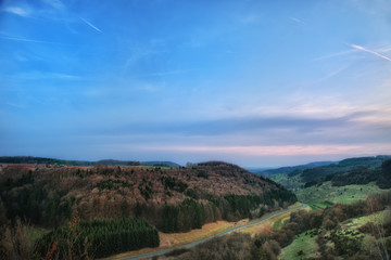 Fototapeta premium Franconian Spring Landscape