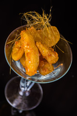 Caramelized Pear with honey