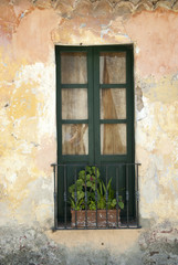 Fototapeta na wymiar Typical Colonial Window