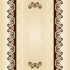 calligraphy ornament frame set