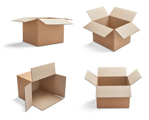 box package delivery cardboard carton