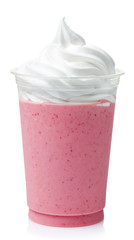 Strawberry milkshake - obrazy, fototapety, plakaty