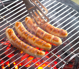 Gegrillte Bratwurst 