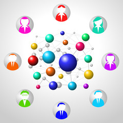 Social networking concept