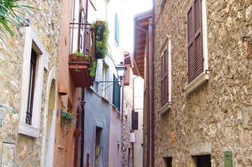 Gasse in Italien