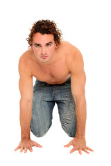 Obraz premium handsome young guy