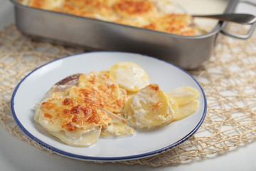 Potatoes a la dauphinoise