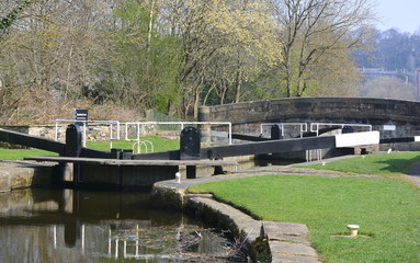 Calder and Hebble Navigation canal and locks