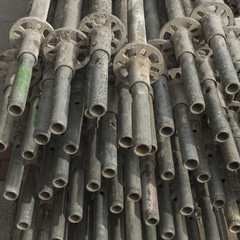 Puntales de construcción. Apuntalamiento