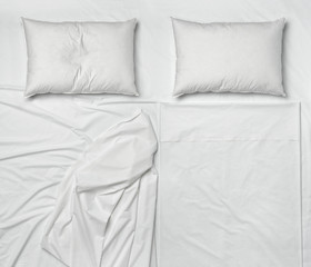 bedding sheet and pillow