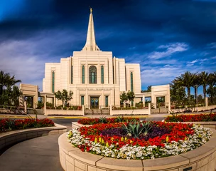 Photo sur Plexiglas Temple Mormon Temple in Gilbert Arizona