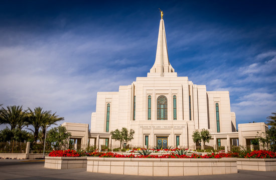 Mormon Temple in Gilbert Arizona