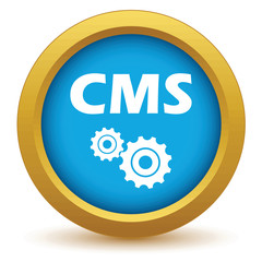Gold cms icon