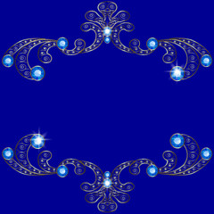 Background with frame