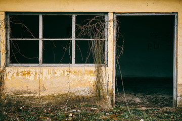 Derelict old building