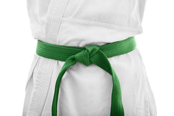 Green belt karate © Mendelex