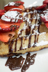 Strawberry & Chocolate Waffle