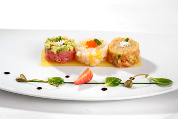 Tartar with tuna fish
