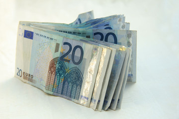 20 euro banknotes