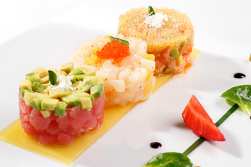 Tartar with tuna fish