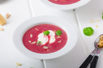 Soup from beet