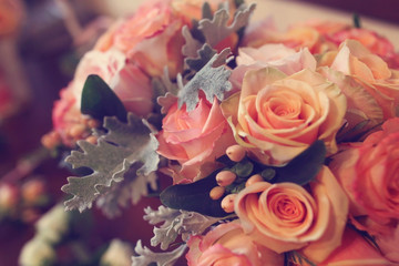 Elegant roses bouquet