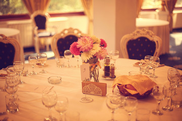 Elegant wedding table