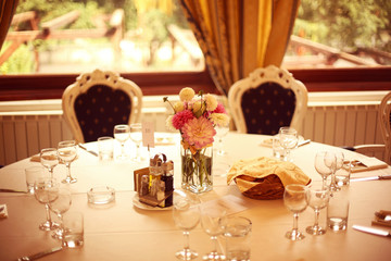 Elegant wedding table
